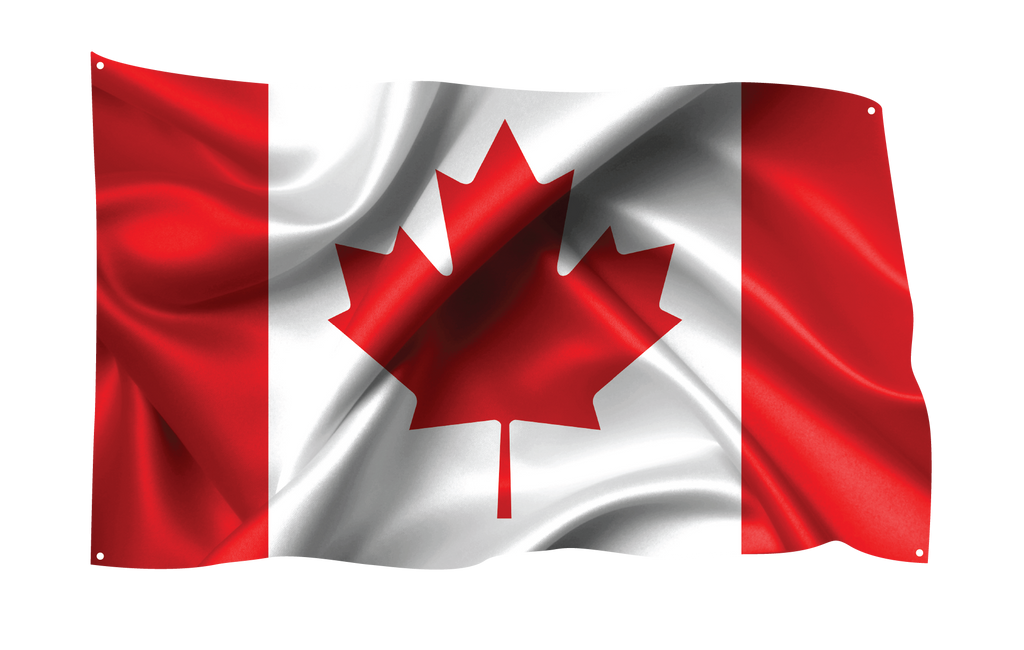 canadian flag waving