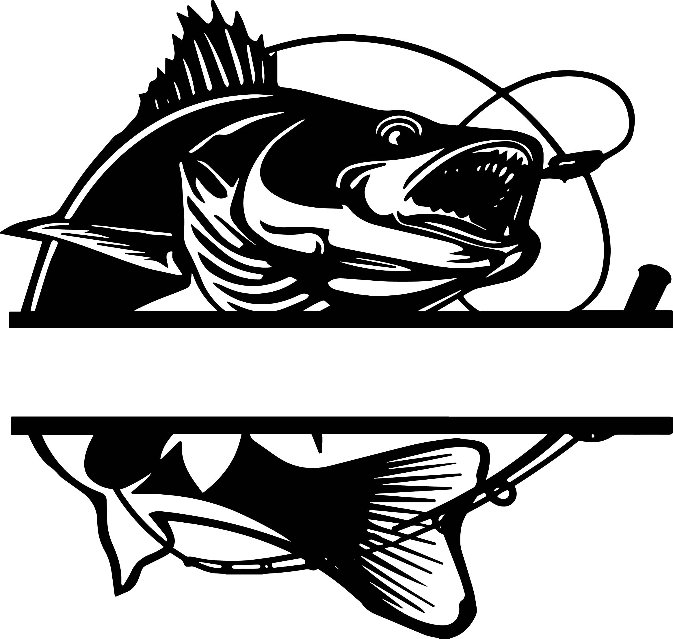 Bass Fish Acm Metal Sign - Fishing Gift for Men - Fisherman Yard Flag